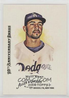 2008 Topps Allen & Ginter's - [Base] - 2015 Buyback 10th Anniversary Issue #266 - Matt Kemp