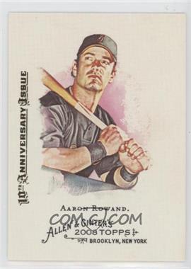 2008 Topps Allen & Ginter's - [Base] - 2015 Buyback 10th Anniversary Issue #87 - Aaron Rowand