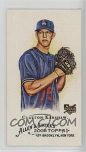 2008 Topps Allen & Ginter's - [Base] - 2015 Buyback Mini Allen & Ginter Back Framed 10th Anniversary Issue #72 - Clayton Kershaw