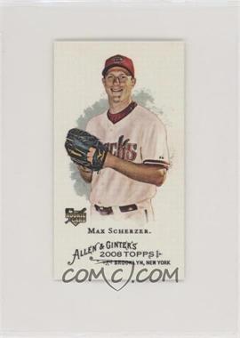 2008 Topps Allen & Ginter's - [Base] - Mini Allen & Ginter Back #297 - Max Scherzer