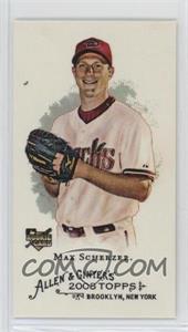 2008 Topps Allen & Ginter's - [Base] - Mini Allen & Ginter Back #297 - Max Scherzer