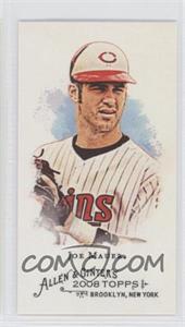 2008 Topps Allen & Ginter's - [Base] - Mini Allen & Ginter Back #66 - Joe Mauer