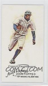 2008 Topps Allen & Ginter's - [Base] - Mini Bazooka Back #85 - Curtis Granderson /25