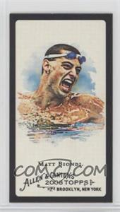 2008 Topps Allen & Ginter's - [Base] - Mini Black Border #107 - Matt Biondi