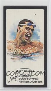 2008 Topps Allen & Ginter's - [Base] - Mini Black Border #107 - Matt Biondi