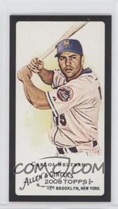 2008 Topps Allen & Ginter's - [Base] - Mini Black Border #230 - Carlos Beltran