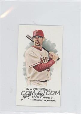 2008 Topps Allen & Ginter's - [Base] - Mini No Number Back #324 - Casey Kotchman