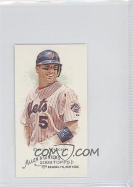 2008 Topps Allen & Ginter's - [Base] - Minis Rip Card High Numbers #380 - David Wright
