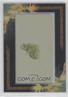 2008 Topps Allen & Ginter's - [Base] - Printing Plate Mini Yellow Framed #310 - Michael Bourn /1