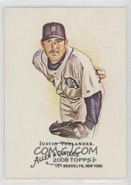 2008 Topps Allen & Ginter's - [Base] #165 - Justin Verlander