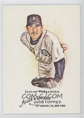 2008 Topps Allen & Ginter's - [Base] #165 - Justin Verlander