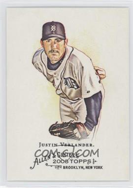 2008 Topps Allen & Ginter's - [Base] #165 - Justin Verlander