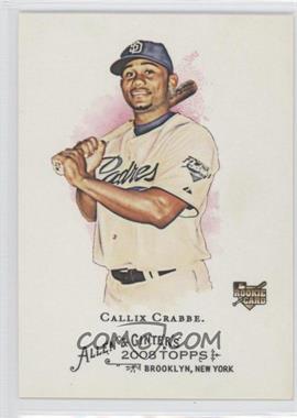 2008 Topps Allen & Ginter's - [Base] #252 - Callix Crabbe