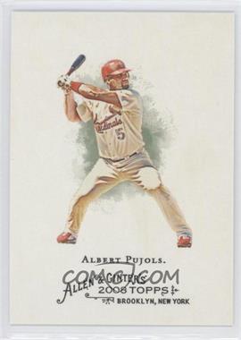 2008 Topps Allen & Ginter's - [Base] #50 - Albert Pujols