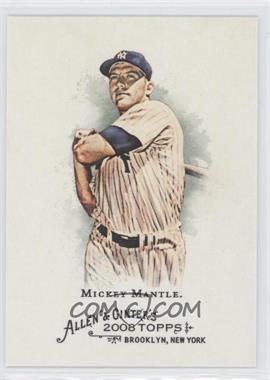 2008 Topps Allen & Ginter's - [Base] #7 - Mickey Mantle