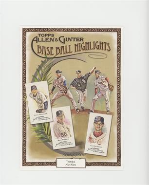 2008 Topps Allen & Ginter's - Box Loader Baseball Highlights Cabinet #BH5 - Justin Verlander, Mark Buehrle, Clay Buchholz