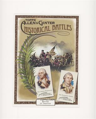 2008 Topps Allen & Ginter's - Box Loader Historical Battles Cabinet #HB1 - Batte of Trenton