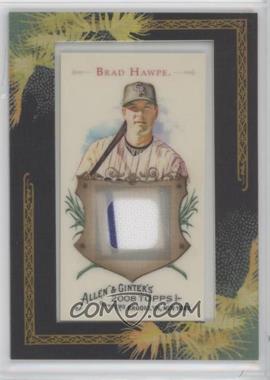 2008 Topps Allen & Ginter's - Framed Mini Relics #AGR-BH - Brad Hawpe