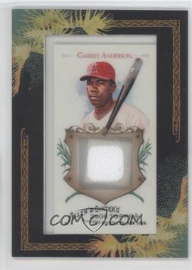 2008 Topps Allen & Ginter's - Framed Mini Relics #AGR-GA - Garret Anderson