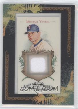 2008 Topps Allen & Ginter's - Framed Mini Relics #AGR-MY - Michael Young