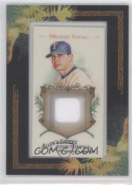 2008 Topps Allen & Ginter's - Framed Mini Relics #AGR-MY - Michael Young