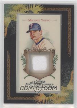 2008 Topps Allen & Ginter's - Framed Mini Relics #AGR-MY - Michael Young [EX to NM]
