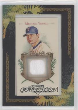2008 Topps Allen & Ginter's - Framed Mini Relics #AGR-MY - Michael Young