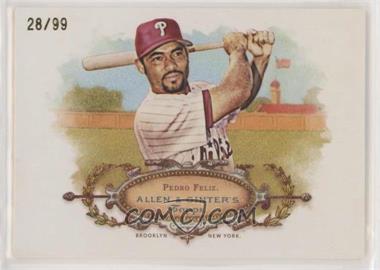 2008 Topps Allen & Ginter's - Rip Cards - Ripped #RC16 - Pedro Feliz /99