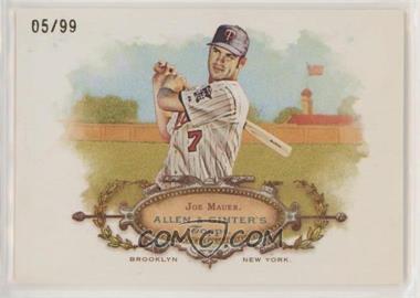 2008 Topps Allen & Ginter's - Rip Cards - Ripped #RC47 - Joe Mauer /99