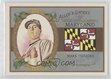 2008 Topps Allen & Ginter's - The United States of America #US20 - Mark Teixeira