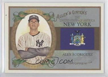2008 Topps Allen & Ginter's - The United States of America #US32 - Alex Rodriguez