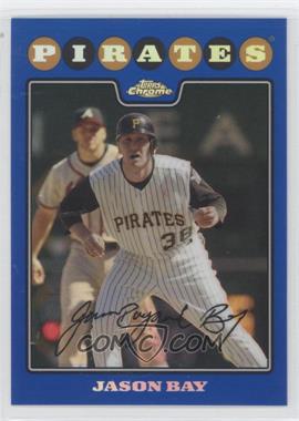 2008 Topps Chrome - [Base] - Blue Refractor #26 - Jason Bay