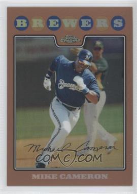 2008 Topps Chrome - [Base] - Copper Refractor #35 - Mike Cameron /599