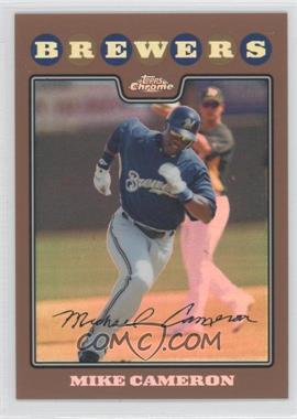 2008 Topps Chrome - [Base] - Copper Refractor #35 - Mike Cameron /599