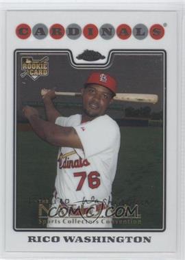 2008 Topps Chrome - [Base] - National Convention #204 - Rico Washington