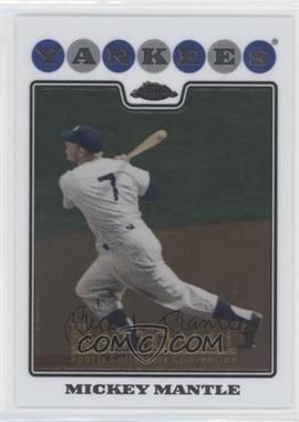 2008 Topps Chrome - [Base] - National Convention #7 - Mickey Mantle