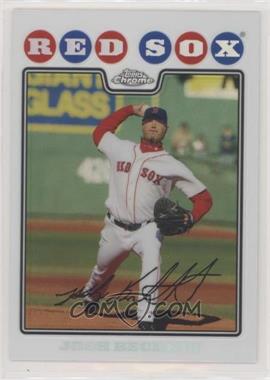 2008 Topps Chrome - [Base] - Refractor #147 - Josh Beckett