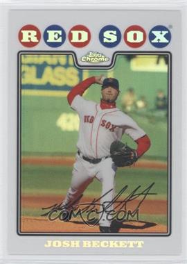 2008 Topps Chrome - [Base] - Refractor #147 - Josh Beckett