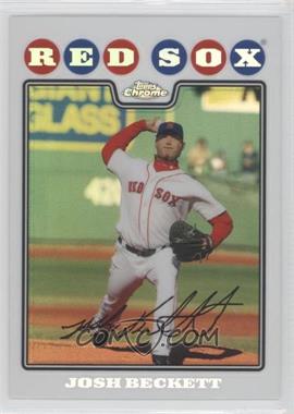 2008 Topps Chrome - [Base] - Refractor #147 - Josh Beckett