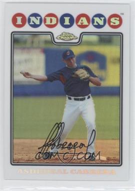 2008 Topps Chrome - [Base] - Refractor #161 - Asdrubal Cabrera