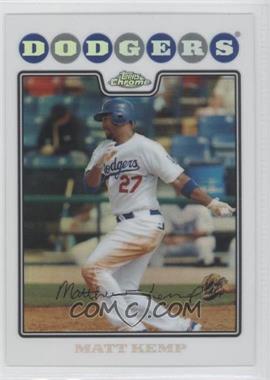 2008 Topps Chrome - [Base] - Refractor #181 - Matt Kemp