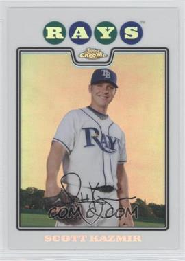 2008 Topps Chrome - [Base] - Refractor #3 - Scott Kazmir