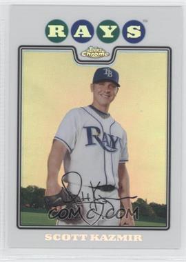 2008 Topps Chrome - [Base] - Refractor #3 - Scott Kazmir