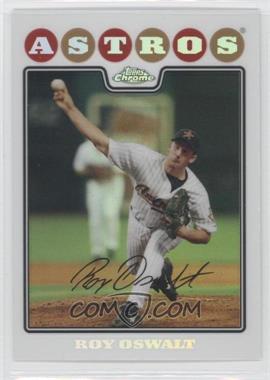 2008 Topps Chrome - [Base] - Refractor #63 - Roy Oswalt