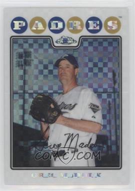 2008 Topps Chrome - [Base] - X-Fractor #163 - Greg Maddux