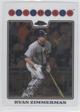 2008 Topps Chrome - [Base] #141 - Ryan Zimmerman