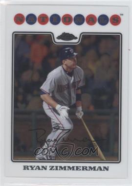 2008 Topps Chrome - [Base] #141 - Ryan Zimmerman