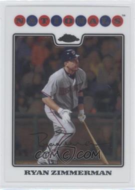 2008 Topps Chrome - [Base] #141 - Ryan Zimmerman