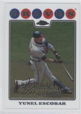 2008 Topps Chrome - [Base] #53 - Yunel Escobar