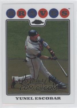 2008 Topps Chrome - [Base] #53 - Yunel Escobar